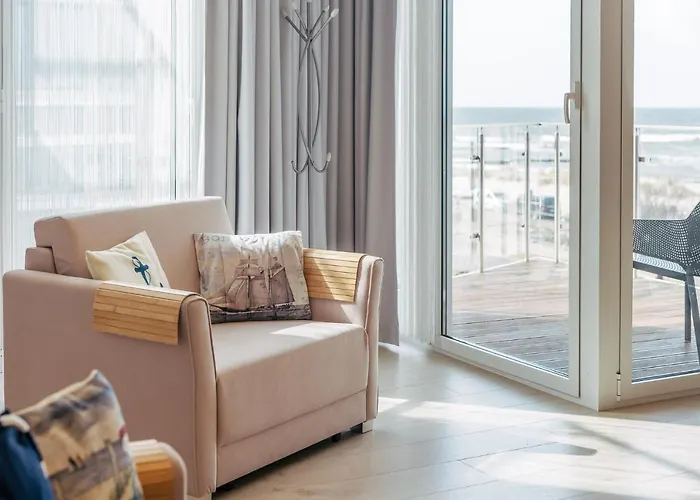 Z Widokiem Na Morze Z Aneksem Kuchennym I Basenem Ultra Marine Kołobrzeg