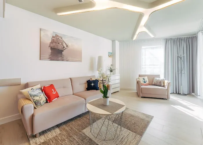 Z Widokiem Na Morze I Aneksem Kuchennym Ultra Marine Apartament *